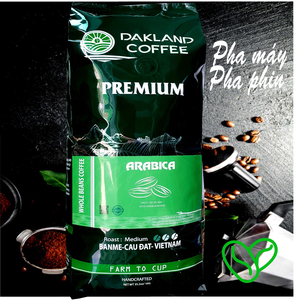 Cà phê Arabica Cầu Đất- Dakland coffee