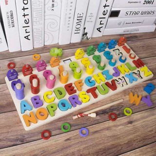 Đồ chơi bộ bảng thông minh kèm trò câu cá cho bé, hàng dày dặn loại 1 dochoigo.vn