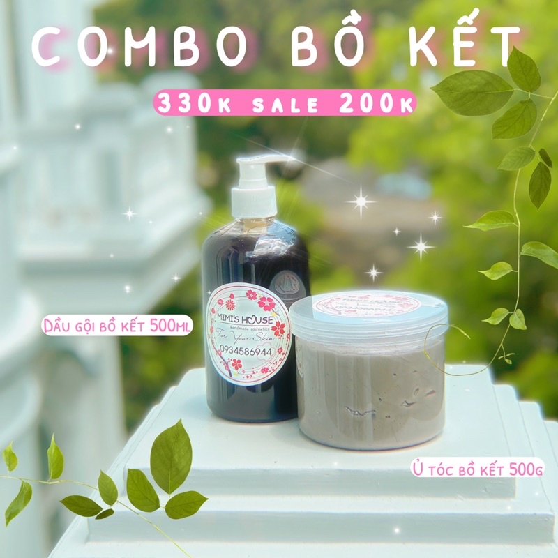 COMBO DẦU GỘI Ủ TÓC BỒ KẾT