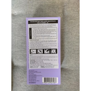 Nhuộm Phủ Bạc Thảo Dược Quicktouch 40g
