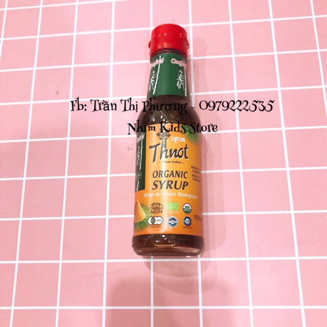 Mật Syrup thốt nốt hữu cơ 150ml (Date 1/2023)