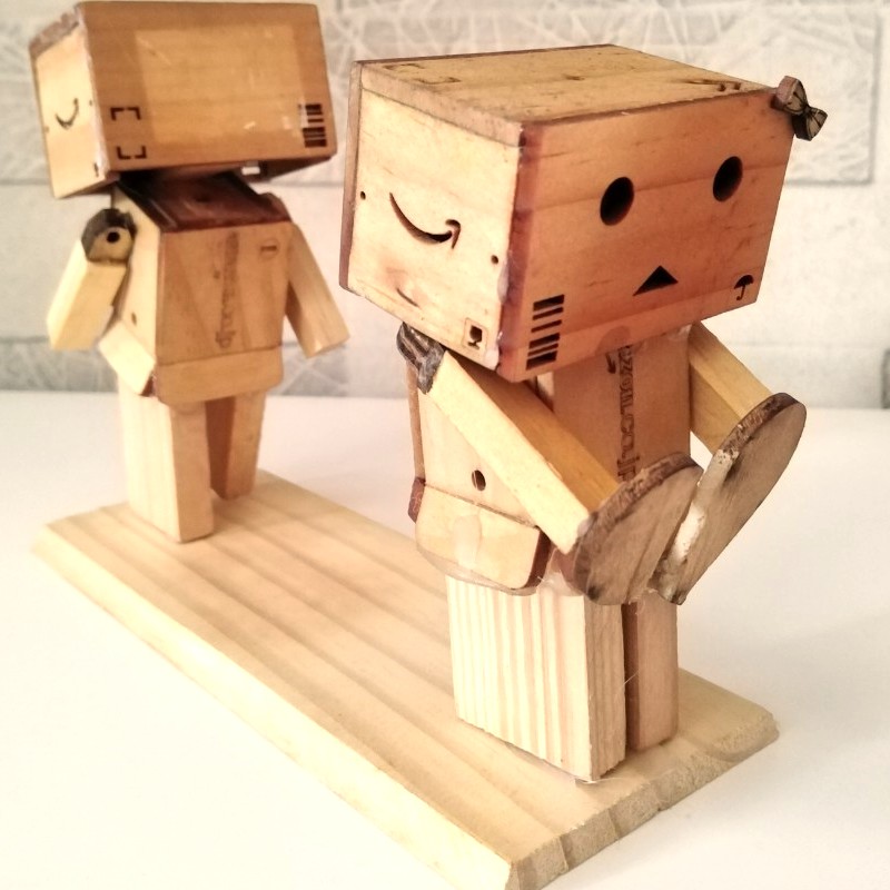 Danbo gỗ dễ thương