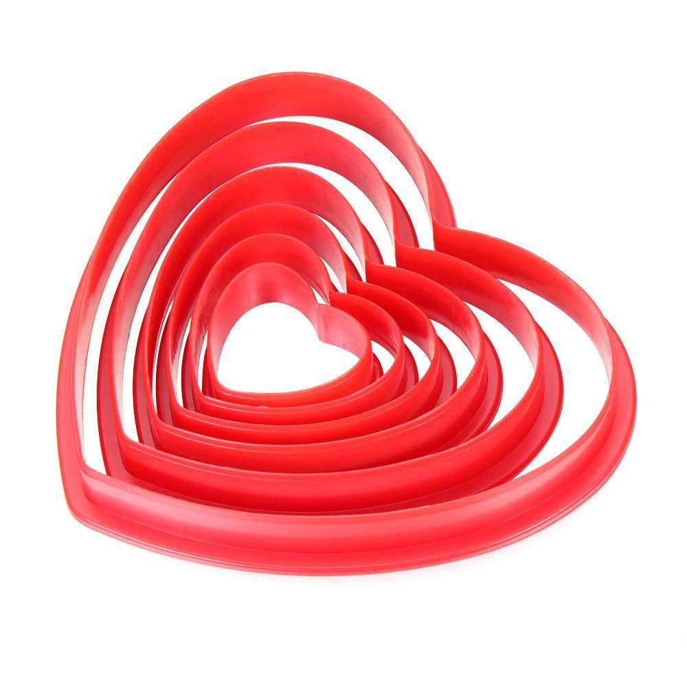 Set 6 Khuôn Cắt Bánh Quy Hình Cây Thông Giáng Sinh DIY