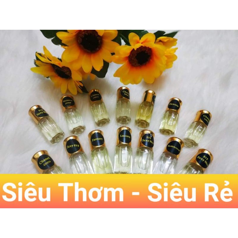 [GIÁ GỐC] Tinh dầu nước hoa Dubai dạng Xịt 12ml, 5ml Thơm Lâu | Tinh dầu nước hoa Dubai mini giá rẻ cả nam và nữ