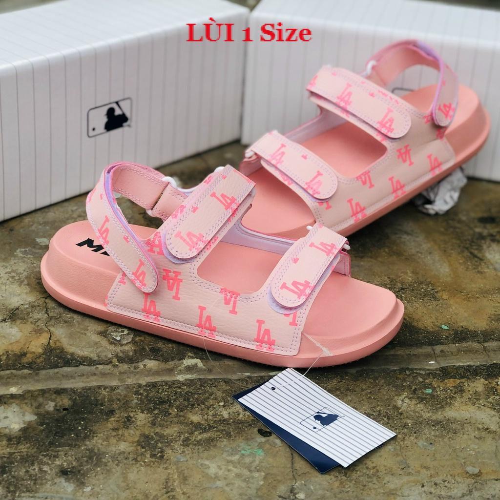 Giày Sandal 𝐌𝐋𝐁 ❤️FREESHIP + Hộp + Lùi 1 size❤️ giày xăng đan nam nữ MLB LA hottrend, đế Api bền và bám tốt