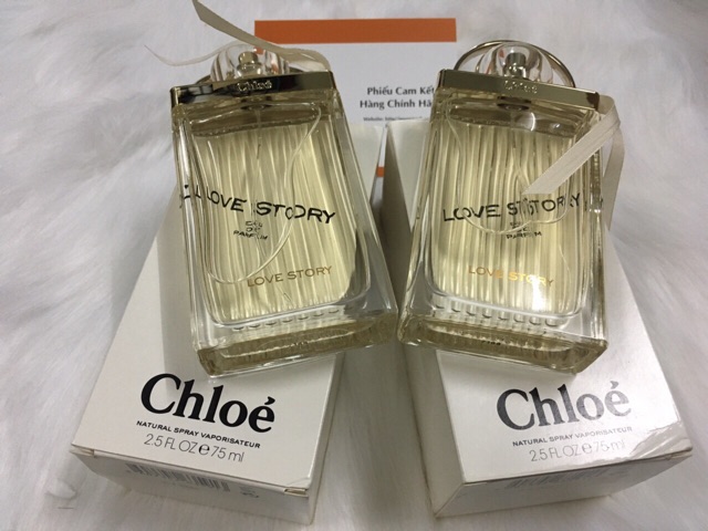 [Tester]Nước hoa Nữ Chloe-Chloe Love Story 75ml edp