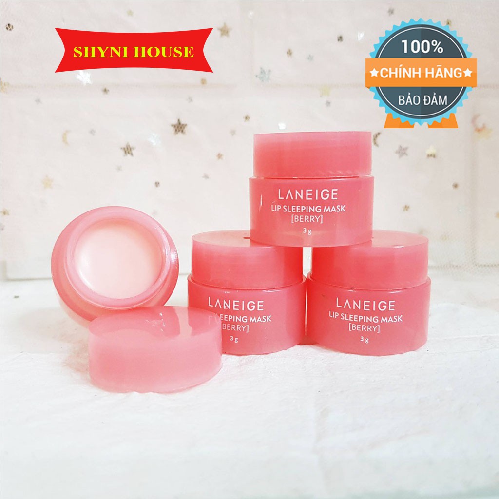 Mặt Nạ Ngủ Ủ Môi Căng Mềm Laneige Lip Sleeping Mask Minisize 3g Màu Hồng [SIÊU RẺ] | BigBuy360 - bigbuy360.vn