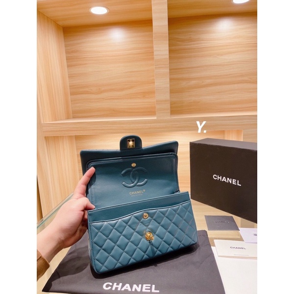 Túi xách Chánel Cf sz 25 chất da bò hàng order xưởng