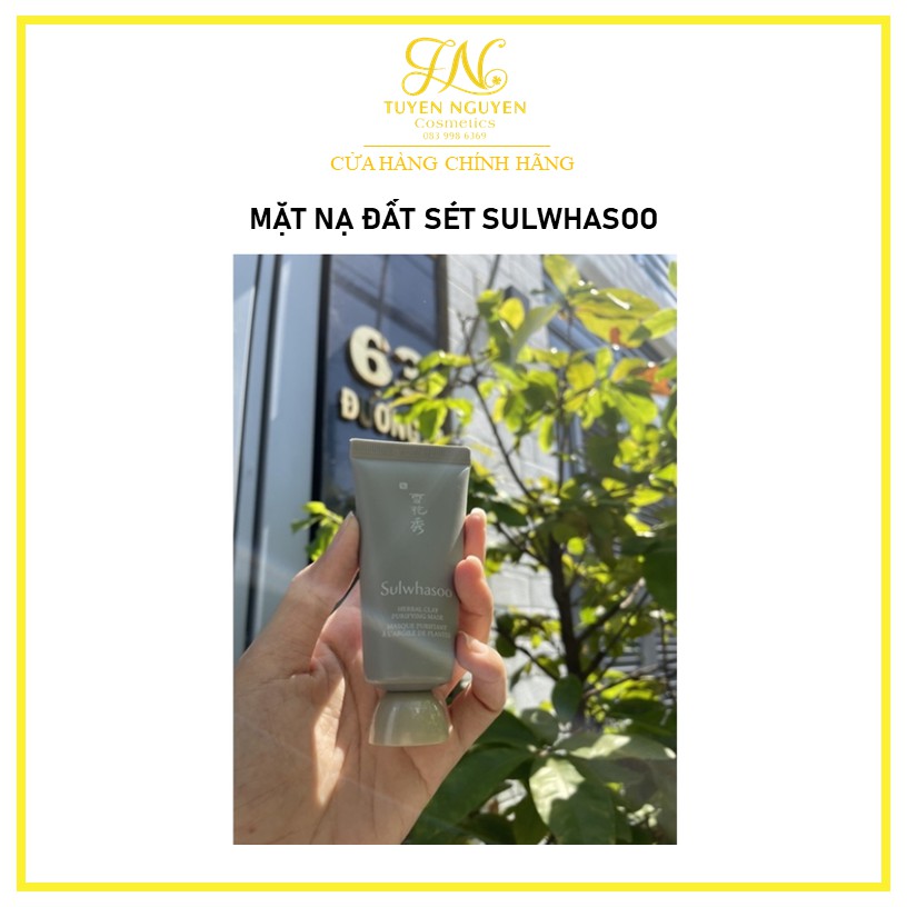 Mặt nạ đất sét Sulwhasoo Herbal Clay Purifying Mask mini 35ml