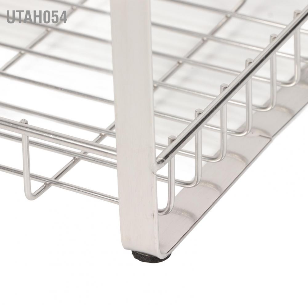 Giá Đỡ Gia Vị Bằng Thép Không Gỉ 3 Tầng Sắp Xếp Gọn Gàng Cho Nhà Bếp