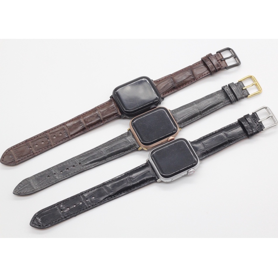 [VÂN BỤNG] DÂY ĐEO THAY THẾ  APPLE WATCH Mặt 38/40/41mm 42/44/45mm Các Series SE 7/6/5/4/3/2 II DÂY ĐỒNG HỒ DA CÁ SẤU