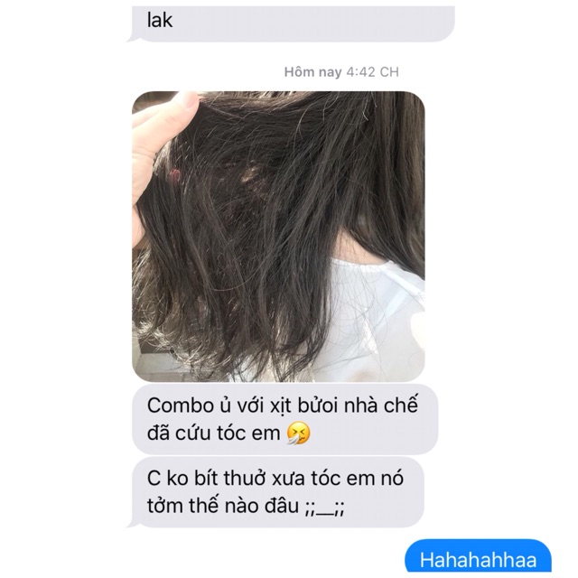 Combo dưỡng tóc- ủ tóc và dầu bưởi