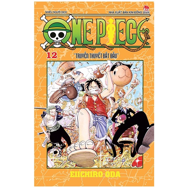 Sách One Piece Tập 12: Truyền Thuyết Bắt Đầu (Tái Bản 2022)