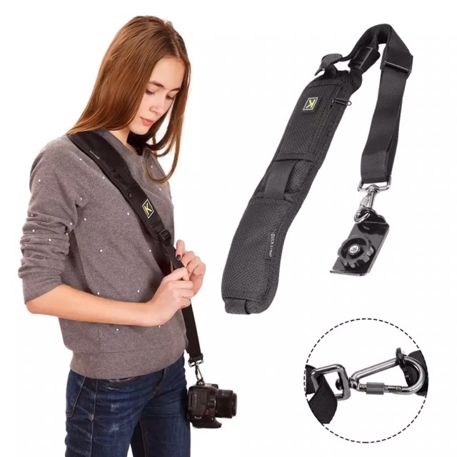 [Freeship toàn quốc từ 50k] Dây máy anh đeo vai thao tác nhanh Quick Strap K