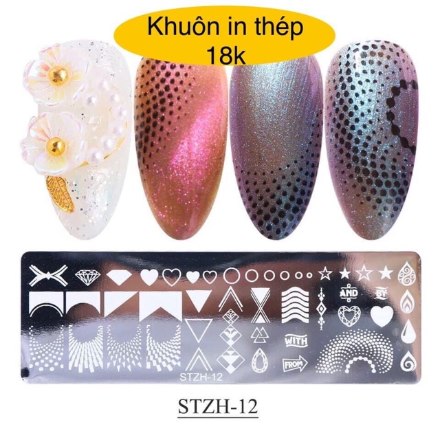 Khuôn in dùng cho móng tay