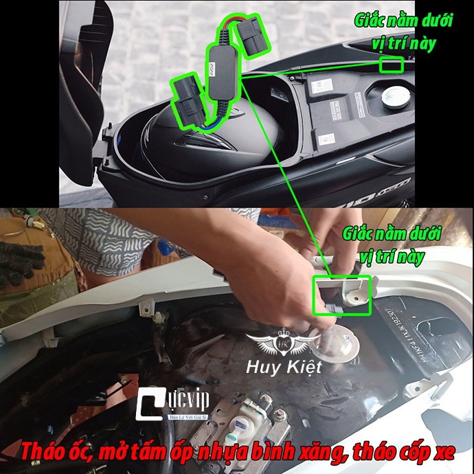 [Giá Siêu Rẻ] Mạch Chớp Đèn Hậu Stop F1 Vario 2018 - 2022 Giắc Zin Nhiều Kiểu Chớp + 1 Zin Version 3.0 4218