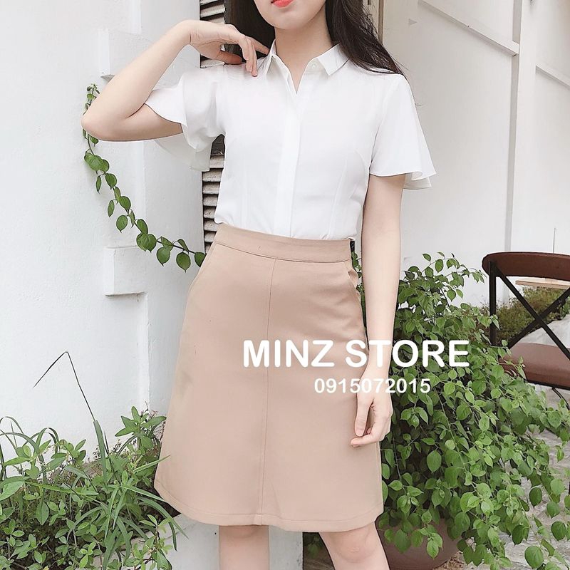 Chân váy A gân giữa | BigBuy360 - bigbuy360.vn