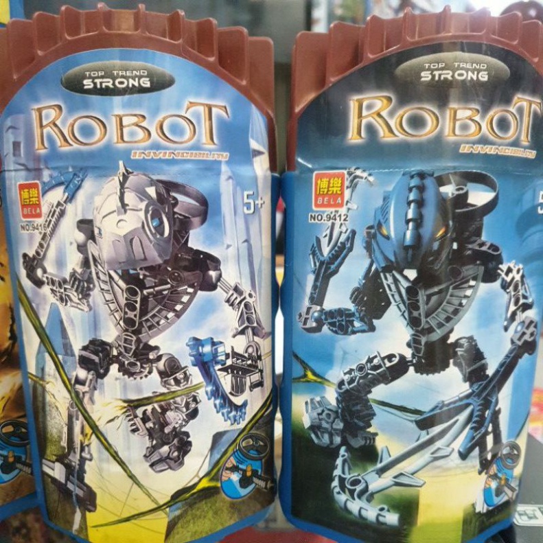 Lego Bela 9411~9416 Lắp Ráp  Robot Bio Invincibility