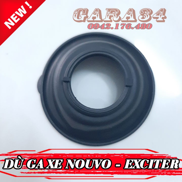 DÙ GA - DÙ CHÍNH BÌNH XĂNG CON XE NOUVO - EXCITER 135