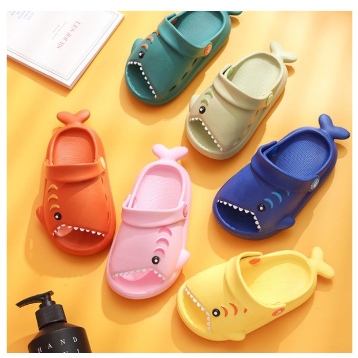 Dép Sục Cá Mập Baby Shark Cho Bé Trai Bé Gái 2-6 Tuổi Đế Êm Siêu Nhẹ Chống Trượt ( HP-2029)