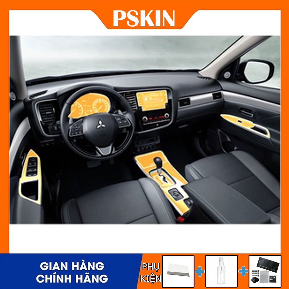 MITSUBISHI OUTLANDER 2020-2022: Film PPF dán bảo vệ mặt hộp số - chống xước, che mờ đi các vết xước cũ hiệu quả