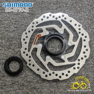 Đĩa phanh thắng xe đạp SHIMANO SM RT10 160mm 180mm Center Lock - CHÍNH HÃNG