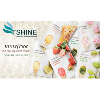 Mặt Nạ Giấy Innisfree It’s real squeeze mask