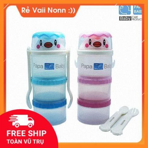 Hộp Chia Sữa 3 Tầng PAPA CEQ111