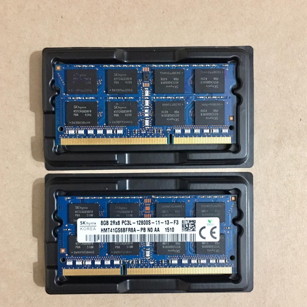 Ram laptop DDR3L 8GB bus 1600 Micron/Crucial/Hynix/Samsung/Kingston PC3L-12800s - LTR3 8GB