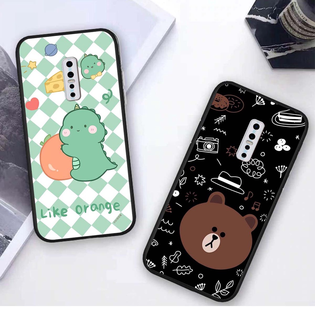 Ốp lưng Vivo V17 PRO in hình khủng long , gấu nâu xinh xắn, siêu cute  mà còn vô cùng RẺ -ĐẸP