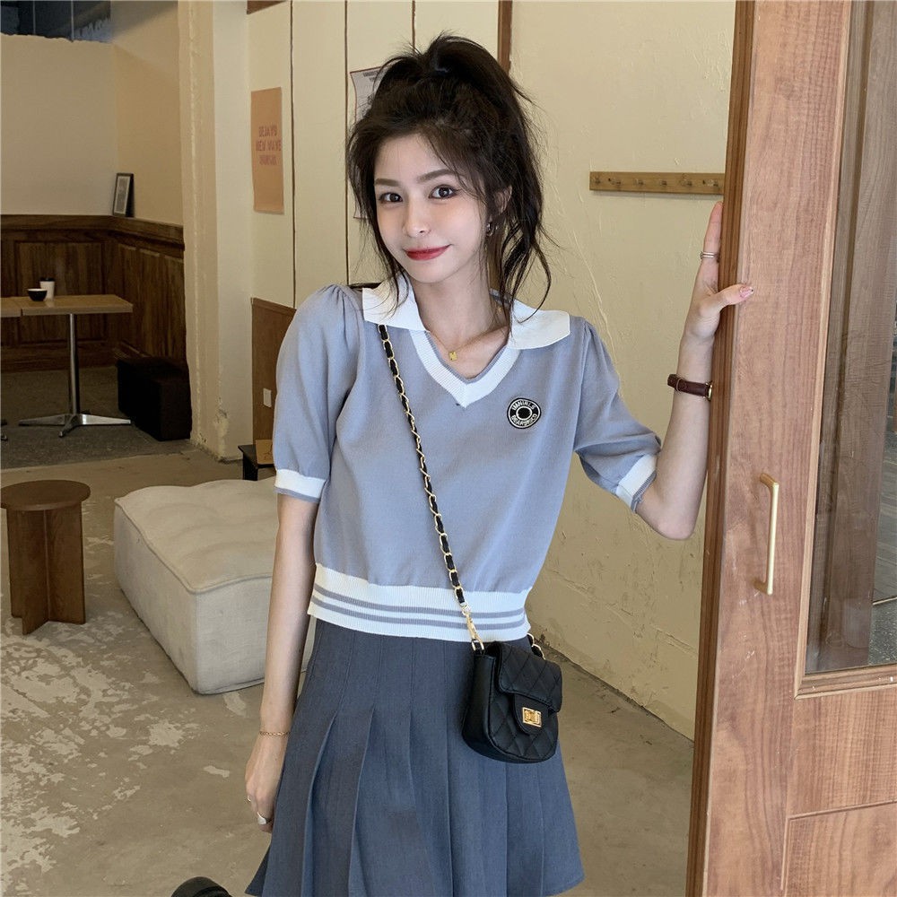 Áo polo Dệt Kim Tay Ngắn Size 38-60kg | BigBuy360 - bigbuy360.vn