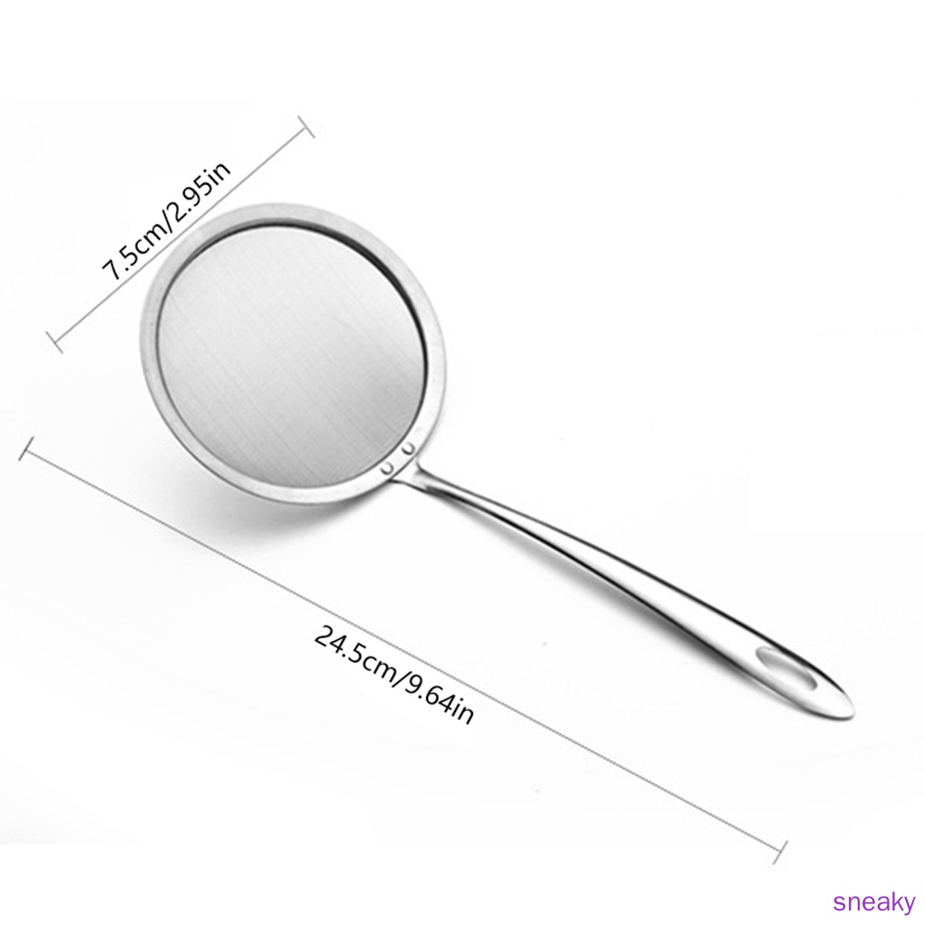 Rây Lọc Bột Bằng Thép Không Gỉ Tiện Dụng Cho Nhà Bếp