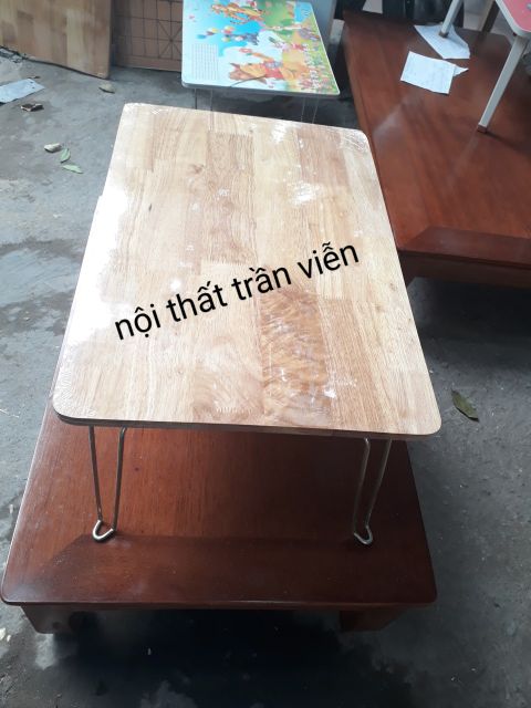 Bàn gấp gỗ cao su tự nhiên 50 x 70( hỏa tốc 1 giờ) | BigBuy360 - bigbuy360.vn