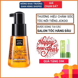 Tinh dầu dưỡng tóc uốn, dưỡng tóc khô xơ, giúp giữ nếp, tạo nếp tóc mềm mượt, phục hồi hư tổn