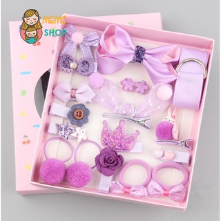 [SALE SỐC] Hộp nơ cột tóc siêu xinh cho bé