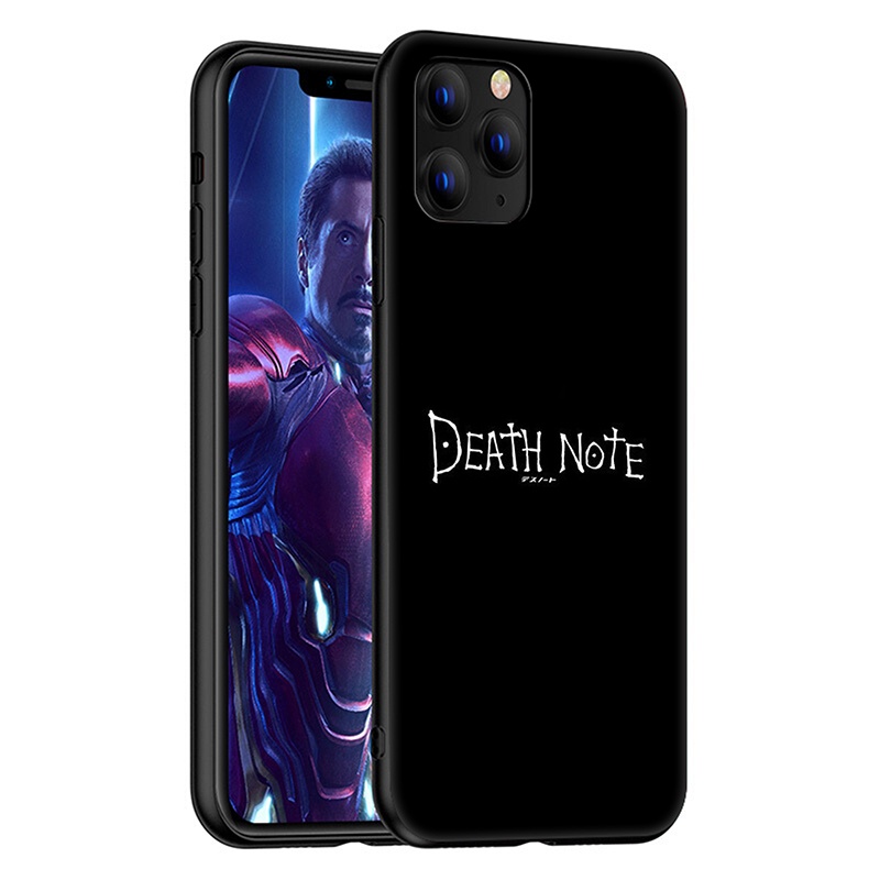 Ốp điện thoại mềm in hình Death Note thích hợp cho iPhone 7 8 7+ 8+ 6+ 6S+ XR XS Max 5 5s 38LU