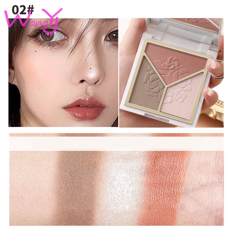 [Hàng mới về]  Bảng Phấn Bắt Sáng Lameila 3 Màu Độ Bóng Cao | BigBuy360 - bigbuy360.vn