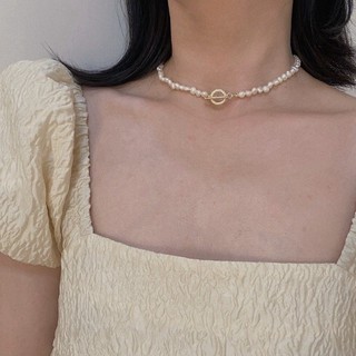 [ Mua 1 Tặng 1 Vớ ] Dây Chuyền Choker Chuỗi Hạt Nữ Thời Trang Hàn Quốc DCV243
