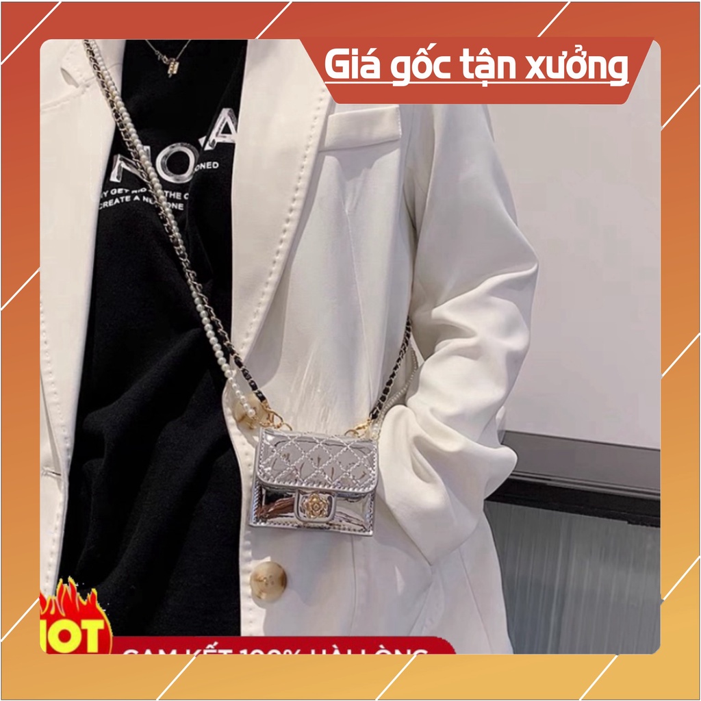 Hàng loại 1 Túi Mini 2 Dây TE09 Đeo Cực Xinh Đang Cực hot ạ Bảo hành 12 tháng