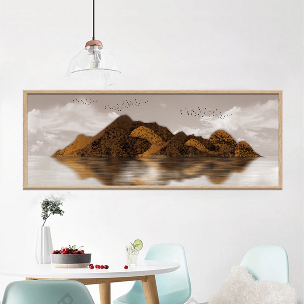 In hình ép gỗ Laminate TRANH TRUNG QUỐC - Mẫu 11 (1 Ngang 20x60, 30x90). In ảnh theo yêu cầu