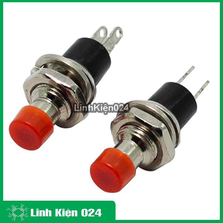 Nút nhấn reset, nút đề sắt nhỏ 6mm 2 chân cao cấp