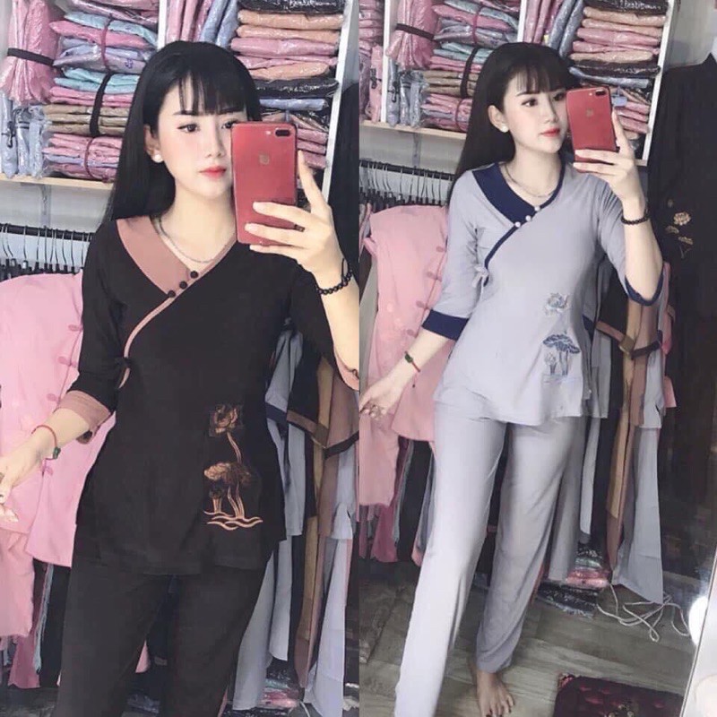 Đồ lam đi chùa  💗