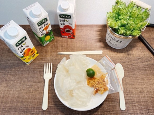 Bánh Tráng Phơi Sương Muỗi Nhuyễn + Topping