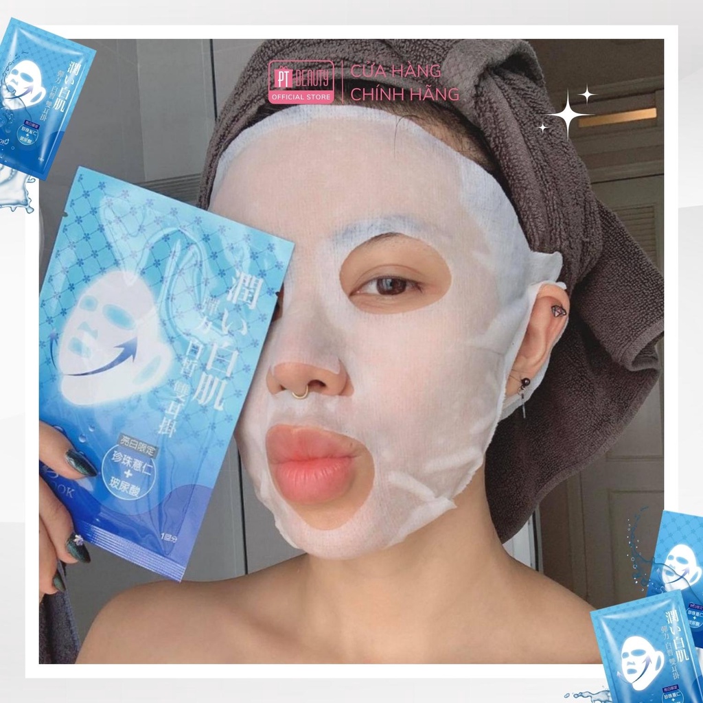 Lẻ 1 miếng Mặt nạ nâng cơ 360º SEXYLOOK dưỡng trắng chuyên sâu màu  30ml