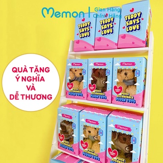 Gấu bông ghi âm giọng nói Memon gấu bông biết nói cao cấp quà tặng ý nghĩa cho bé yêu