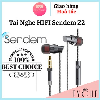 Tai nghe kim loại hifi sendem z2 - cá tính, mạnh mẽ