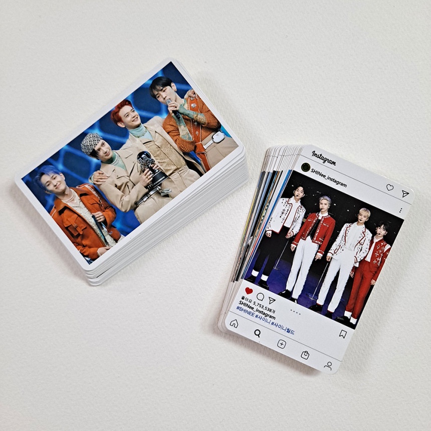 Bộ 60 Thẻ Ảnh SHINee