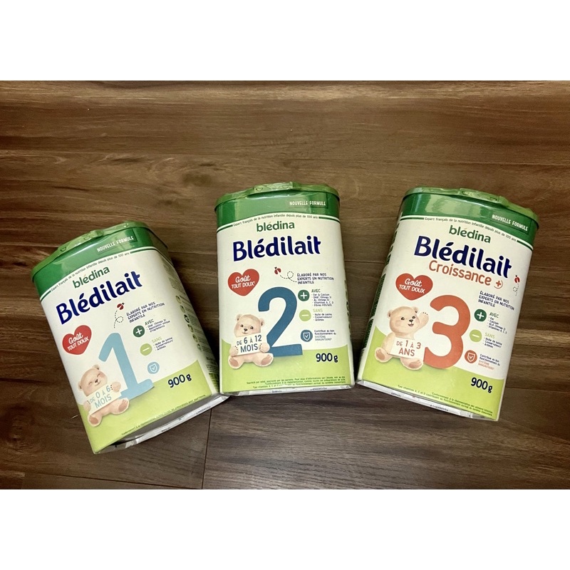 Sữa bột Bledilait Bledina Pháp đủ số 900g mẫu mới đate 2023-2024