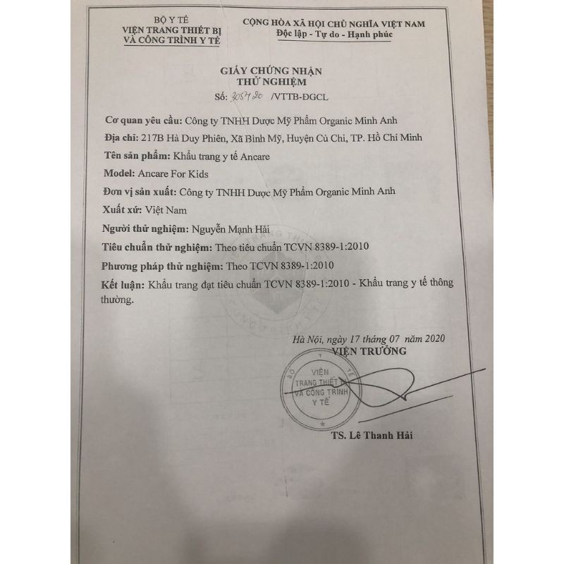 Khẩu trang y tế trẻ em ANCARE For Kids - hộp 50 cái | BigBuy360 - bigbuy360.vn