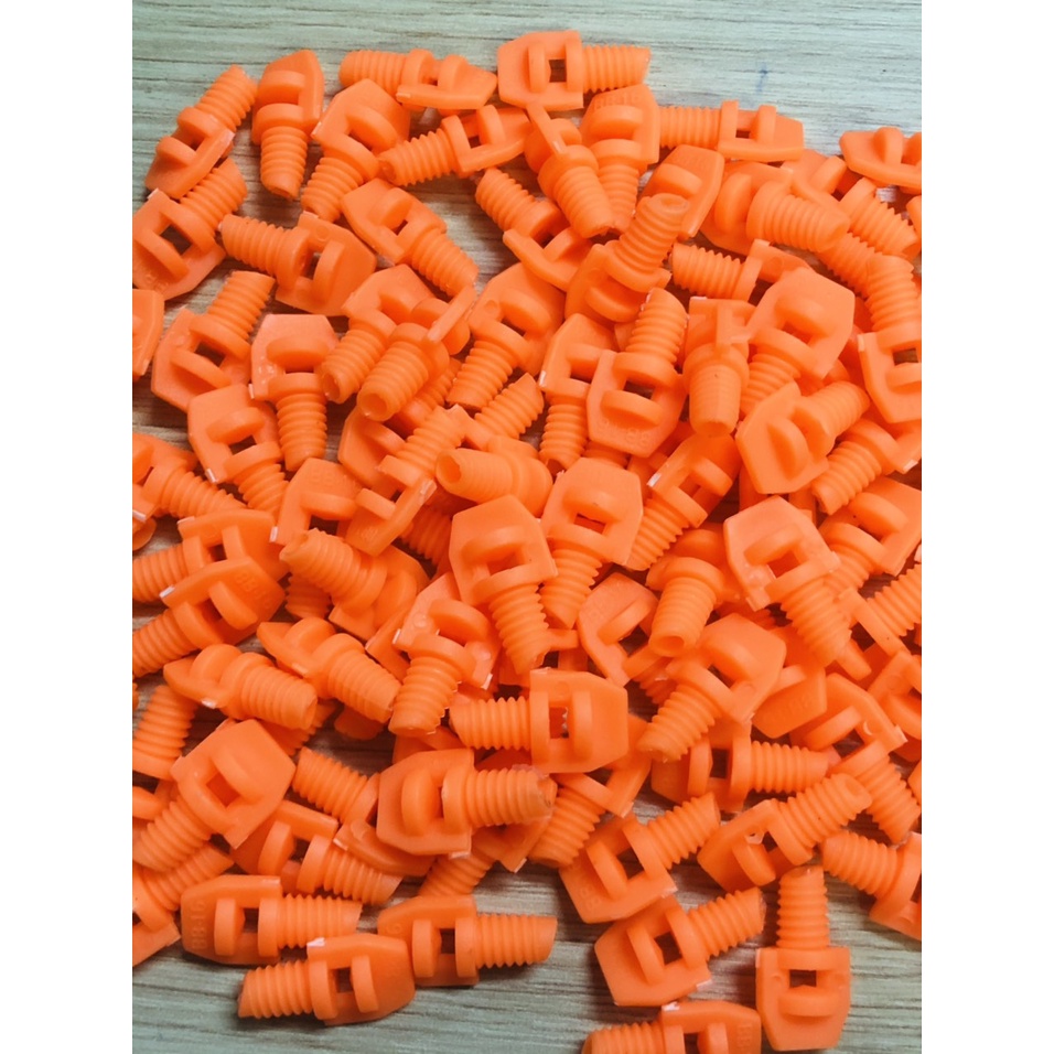 Béc bọ - 100 béc bọ phun mưa 1.6ly màu cam chân ren 5mm